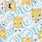 RoomMates SpongeBob SquarePants Funny Faces Peel & Stick Wallpaper